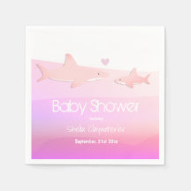 Shark Baby Dusche Niedlich Pink Ocean Animal