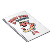 Shark Baby in der Ausbildung | Kinder Notizblock (Rechte Seite)