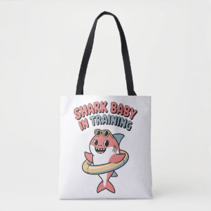 Shark Baby in der Ausbildung   Kinder Tasche