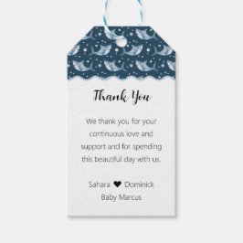 Shark Baby Shower Favor Tags Geschenkanhänger