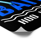 Shark Bait Hoo Ha Ha Funny Funny Shark Of Week Poster (Ecke)