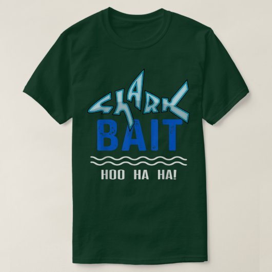 Shark Bait Hoo Ha Ha Funny TFunny Shark of Week T-Shirt (Design vorne)