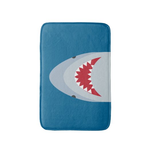 Shark Bath Mat Badematte (Vorderseite Vertikal)