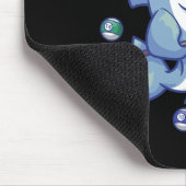 Shark Billiard Player I Pool Billiard I Snooker I Mousepad (Ecke)