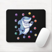 Shark Billiard Player I Pool Billiard I Snooker I Mousepad (Mit Mouse)