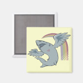 Shark Bird Magnet (Vorderseite/Rückseite)