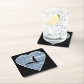 Shark Bite Fin "John Coe" Orca Untersetzer (Vor Ort)