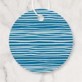 Shark Bite jedes Alter Geburtstag Partei Gefallen Geschenkanhänger (Rückseite)