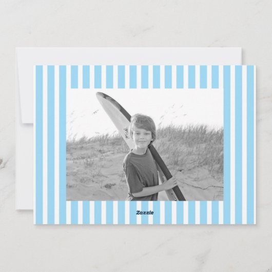 Shark Bite Valentine Feiertagskarte (Rückseite)