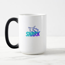 Shark | Bold Ocean Predator Design for Gym & Gift Verwandlungstasse