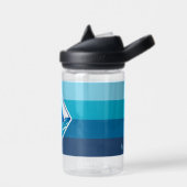 Shark Botella de agua Nombre personalizado Trinkflasche (Links)