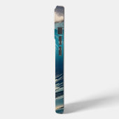 Shark Bump and Bite Case-Mate iPhone Hülle (Rückseite / Links)