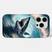 Shark Bump and Bite Case-Mate iPhone Hülle (Rückseite (Horizontal))