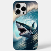 Shark Bump and Bite Case-Mate iPhone Hülle (Rückseite)