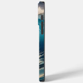 Shark Bump and Bite Case-Mate iPhone Hülle (Rückseite / Links)