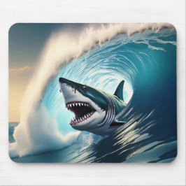 Shark Bump and Bite Mousepad