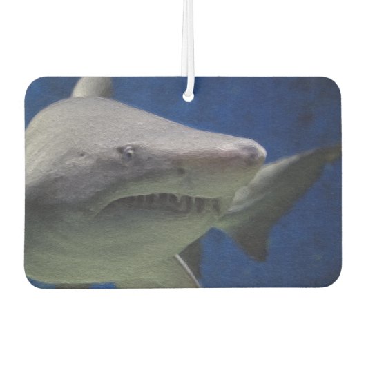 Shark Car Air Freshener. Autolufterfrischer (Vorderseite)