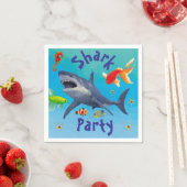 Shark Children Party Paper Napkin Serviette (Beispiel)
