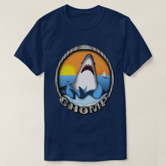 Shark Chomp T-Shirt (Design vorne)