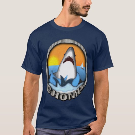Shark Chomp T-Shirt (Vorderseite)