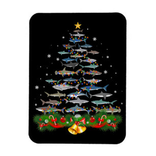 Shark Christmas Tree Shark Lovers Ohrts Magnet