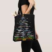 Shark Christmas Tree Shark Lovers Ohrts Tasche (Von Nahem)