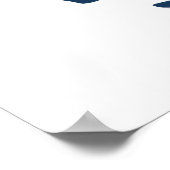 Shark Color Swirl Poster (Ecke)