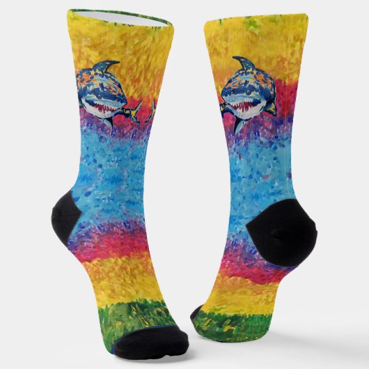 Shark Crew Socks Socken (Gewinkelt)