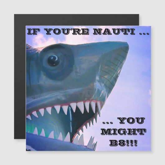 SHARK CRUISISISE TÜR MAGNET (Vorne/Hinten)