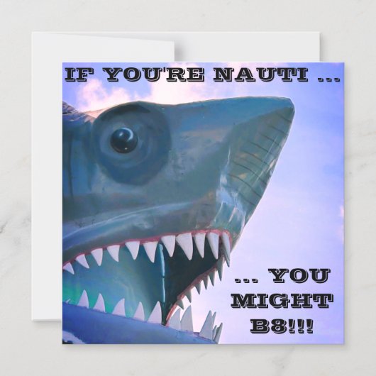 SHARK CRUISISISE TÜR MAGNET (Vorderseite)