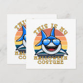 Shark Daddy Spooky Sunset Funny (Vorne/Hinten)