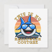 Shark Daddy Spooky Sunset Funny (Rückseite)