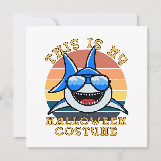 Shark Daddy Spooky Sunset Funny (Vorderseite)