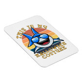 Shark Daddy Spooky Sunset Funny Magnet (Rechte Seite)