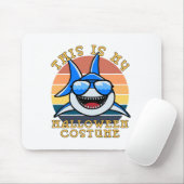 Shark Daddy Spooky Sunset Funny Mousepad (Mit Mouse)