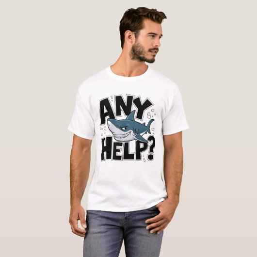 Shark Design T - Shirt (Vorne ganz)