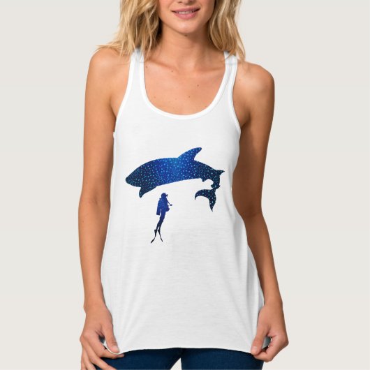 Shark Dive Tank Top (Vorderseite)