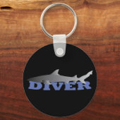 Shark Diver Schlüsselanhänger (Vorderseite)