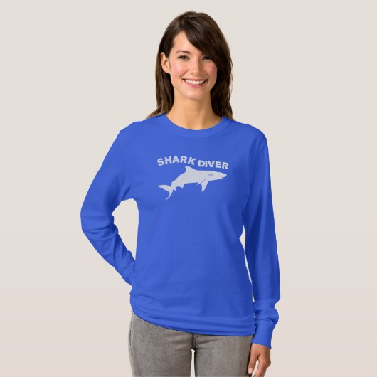 Shark Diver T - Shirt (Vorne ganz)