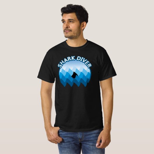 Shark Diver T - Shirt (Vorne ganz)