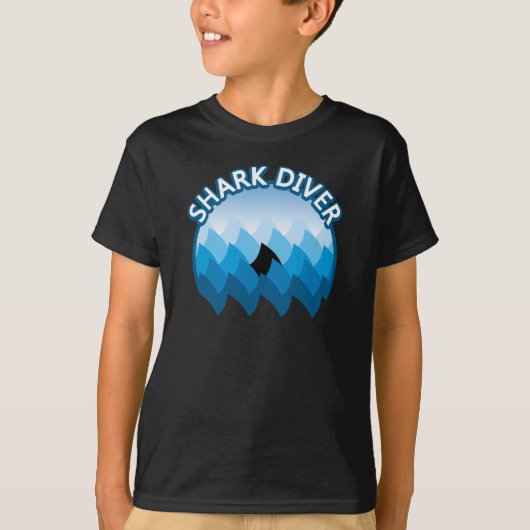 Shark Diver T - Shirt (Vorderseite)