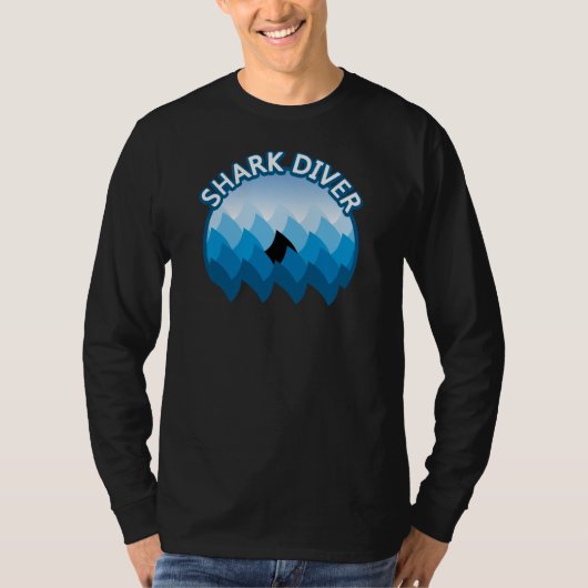 Shark Diver T - Shirt (Vorderseite)
