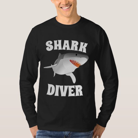 SHARK DIVER T - SHIRT (Vorderseite)