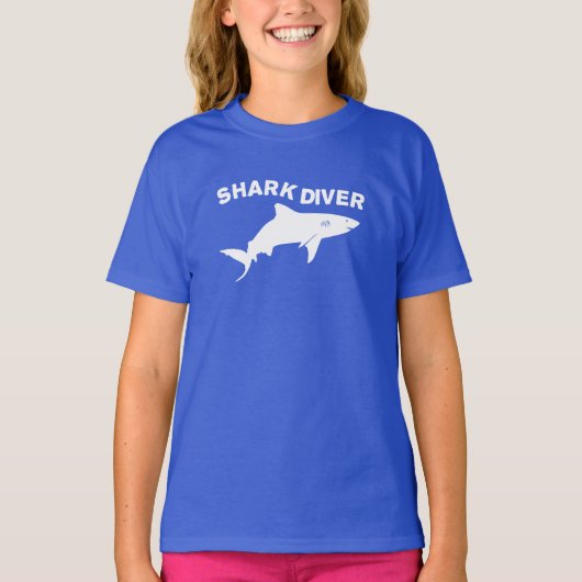 Shark Diver T - Shirt (Vorderseite)