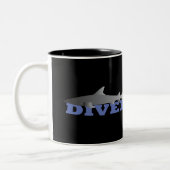 Shark Diver Tasse (Links)