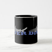 Shark Diver Tasse (Mittel)
