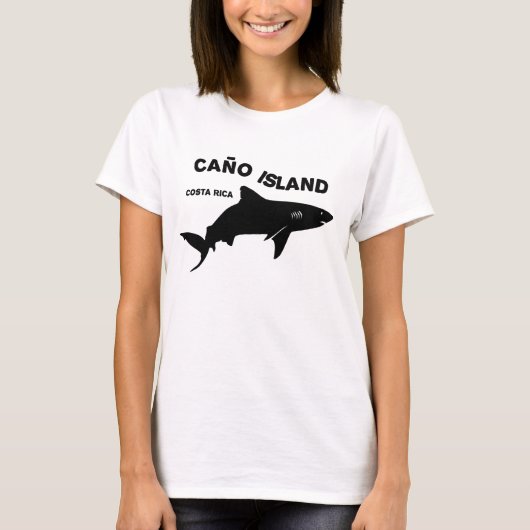 Shark Diving Caño Island - Costa Rica T-Shirt (Vorderseite)