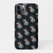 Shark Eating Pizza | Der große weiße Biss Jawsome Case-Mate iPhone Hülle (Rückseite)