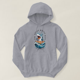 Shark Eating Pizza | Der große weiße Biss Jawsome Hoodie