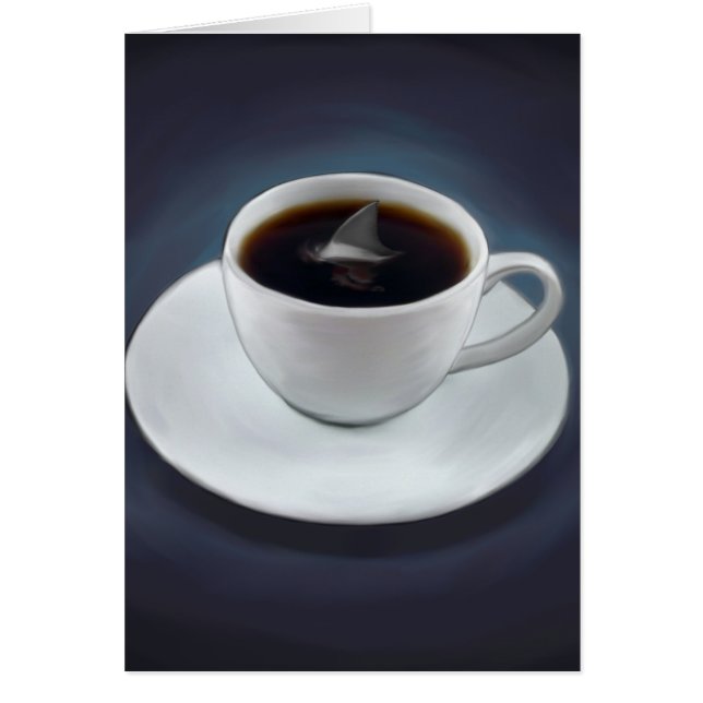 Shark Fin Coffee Card (Vorne)